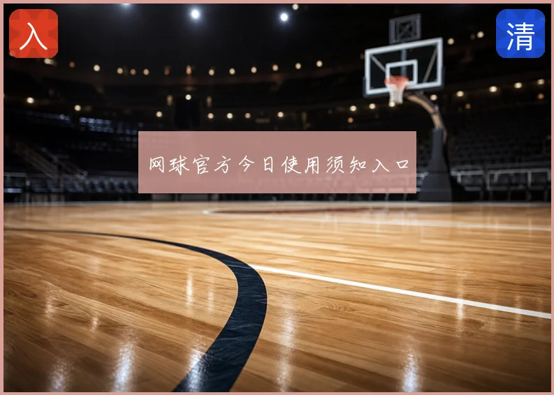 网球官方今日使用须知入口